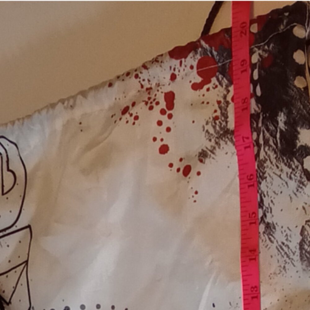 BKE Buckle Graffiti Design Drawstring Bag - Picture 10 of 10